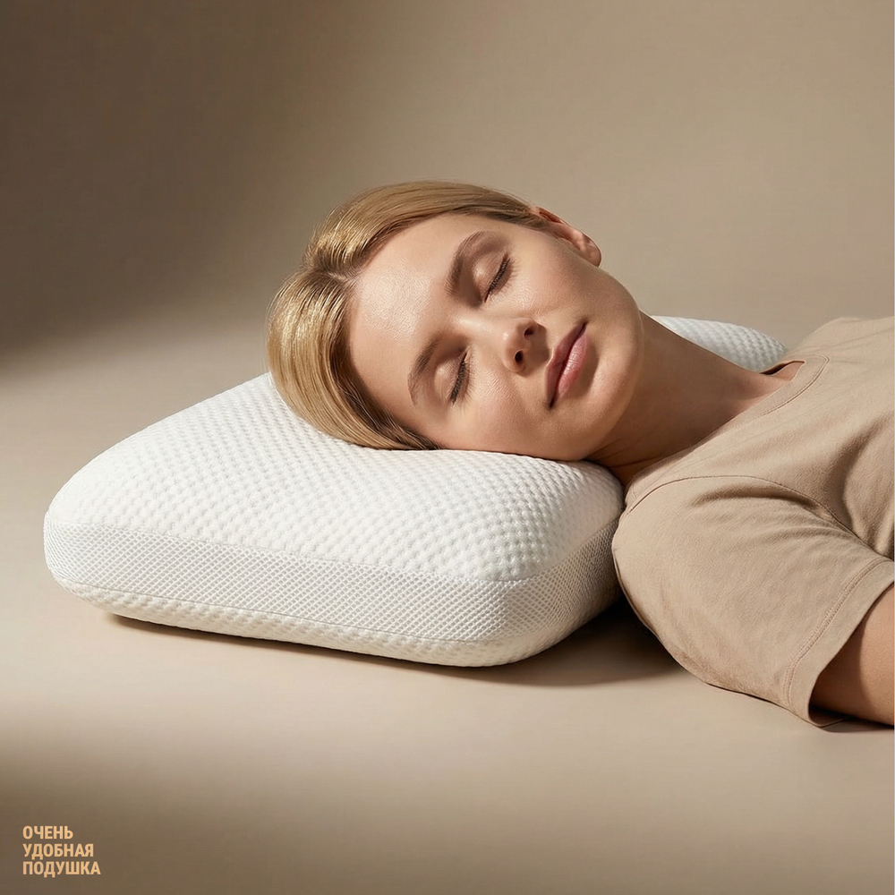 Очень удобная подушка, 13х40х60 см