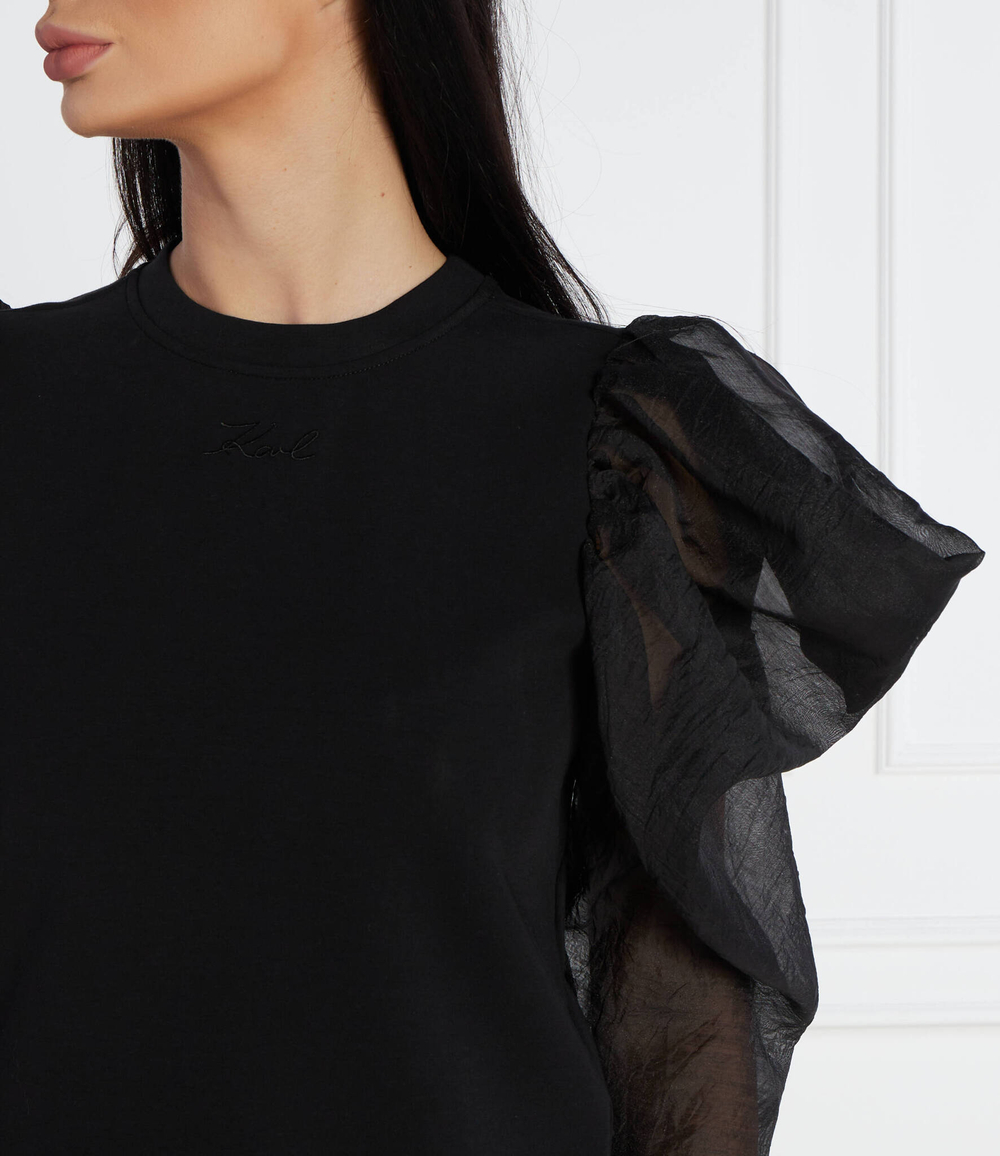 Блузка Karl Lagerfeld - черный(240W1806)