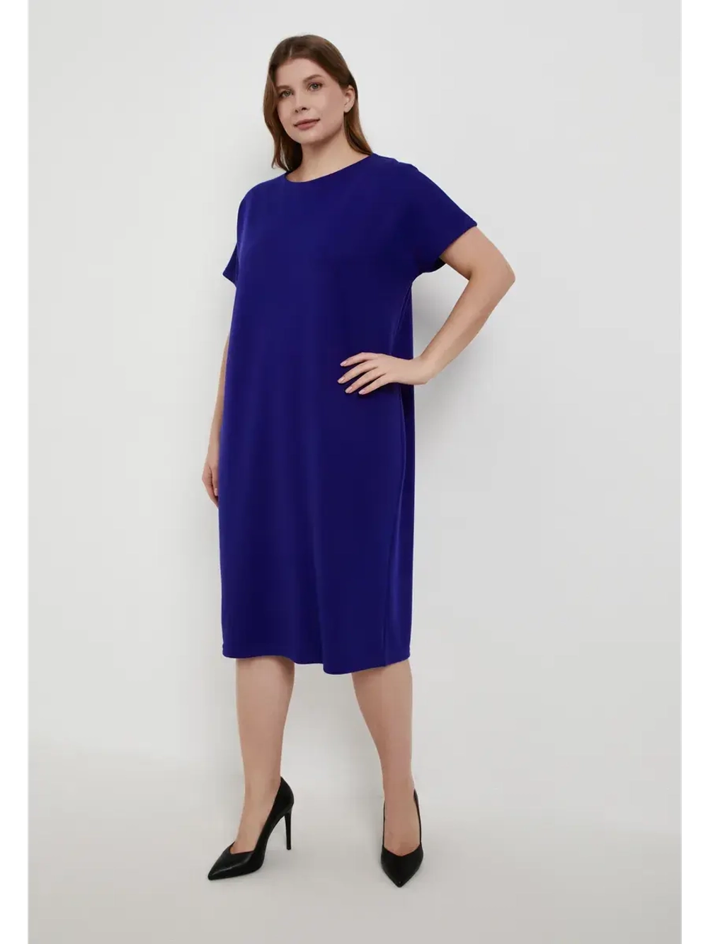 Платье прямое базовое