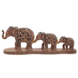 GAEM Фигурка декоративная "Слоны", L45 W9,5 H16,5 см