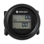 Тахометр встраиваемый универсальный со счётчиком моточасов, подсветкой и внешним питанием, 1,5 м