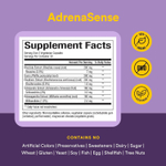 Natural Factors, Womensense®, AdrenaSense®, формула для поддержки надпочечников, 60 вегетарианских капсул
