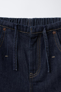 ZARA ДЖИНСЫ WIDE LEG, ЧЕРНИЛЬНО-СИНИЙ