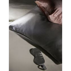 Маска для сна из натурального шелка светло-серого цвета из коллекции Essential