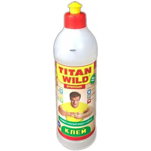 Клей Titan Wild (Титан Вилд) полимерный универсальный прозрачный, 0,5 л