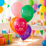 Шар 12" Ассорти С днем рождения, Веселые поздравления деко