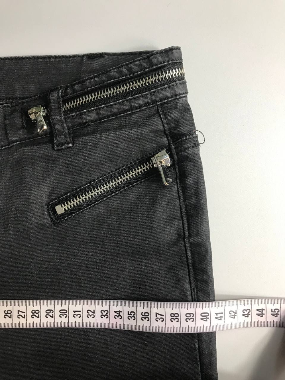 Джинсы Pull&Bear зауженные, маркировка 34, визуально на 40 размер