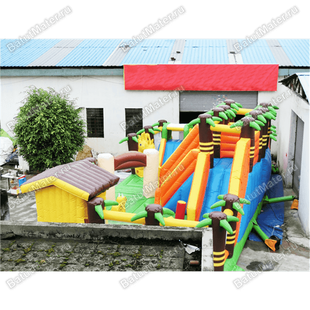 Коммерческий надувной батут "Африканская забава"