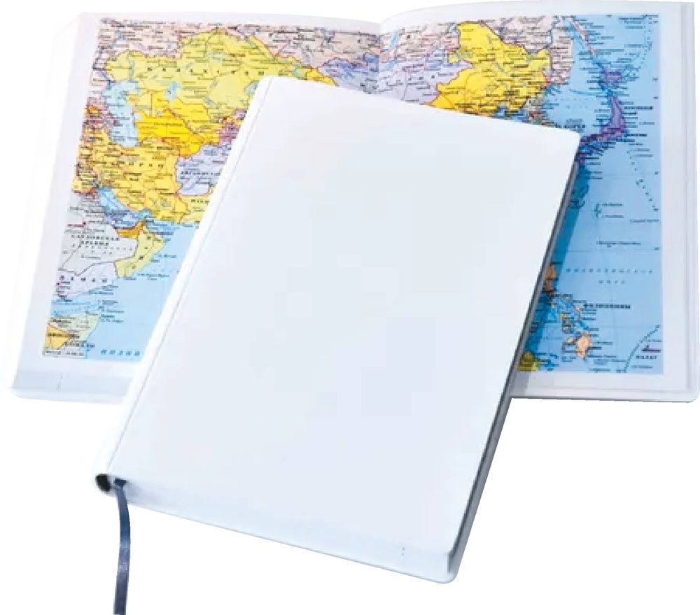 Ежедневник Santiago KZ Белый