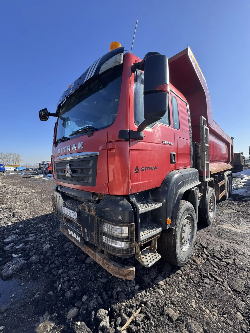 SITRAK C7H 8x4 Самосвал ZZ3316V306ME (Дизельный, 12,4 л, 480 л.с., МТ)