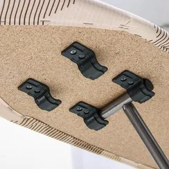 Доска гладильная Nika «Лина. Эконом», 106,5×29 см, два положения высоты 70,80 см, рисунок МИКС