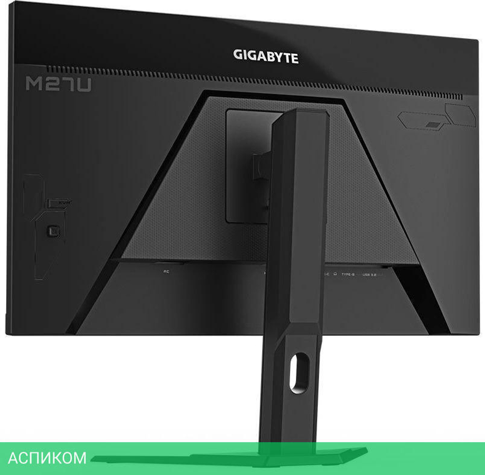 Монитор GigaByte M27U черный (9DM27U-00-1ABEK)