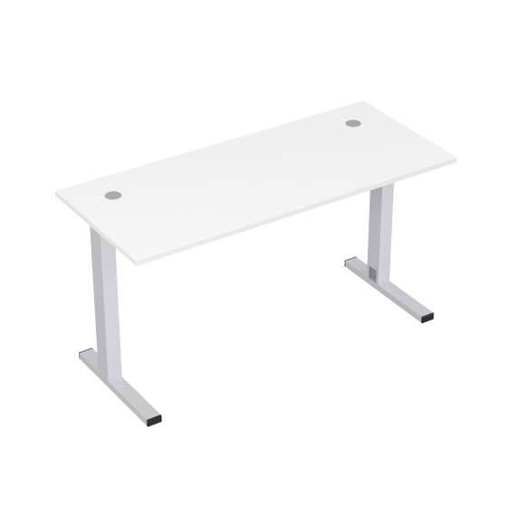 2MLK.069 Стол рабочий, прямолинейный с кабель-каналом (1400*600*750)