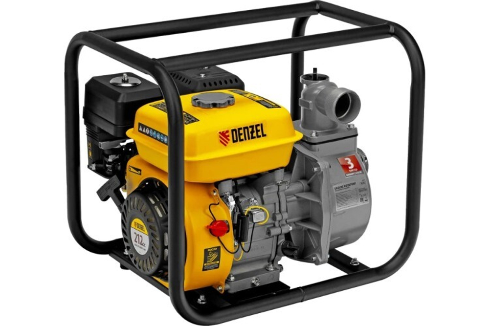 Мотопомпа бензиновая для слабозагрязненной воды Denzel PX-50 99201