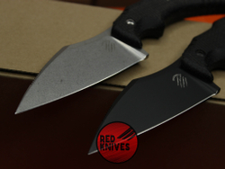 Нож Bastinelli Foreigner Black PVD - черная микарта, клинок черный