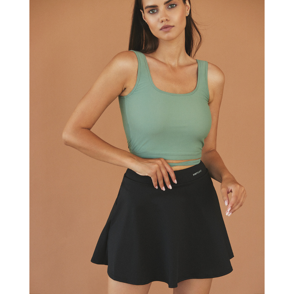 ОДЕЖДА ДЛЯ ТЕННИСА Женская, Юбка FORTYLOVE SKIRT SHORTS .