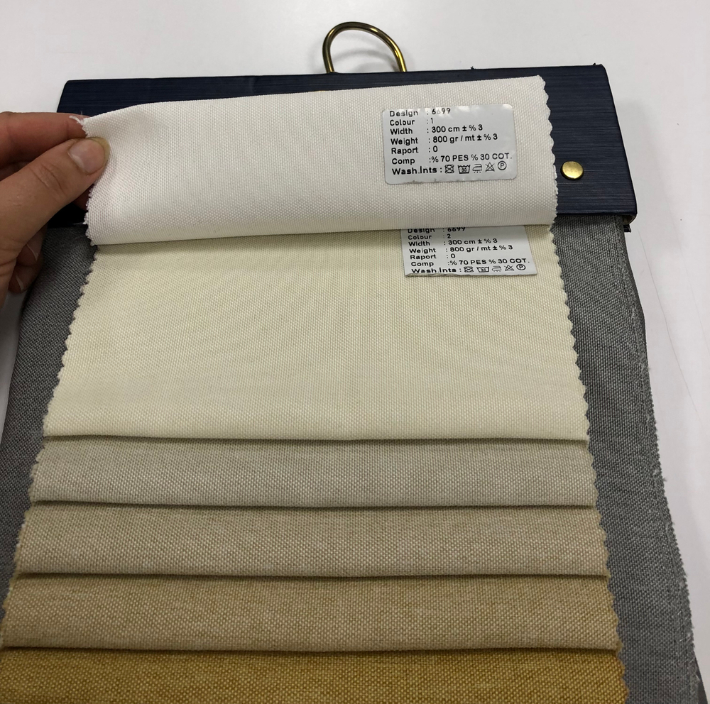 Портьерная ткань лен Megara арт. 6699