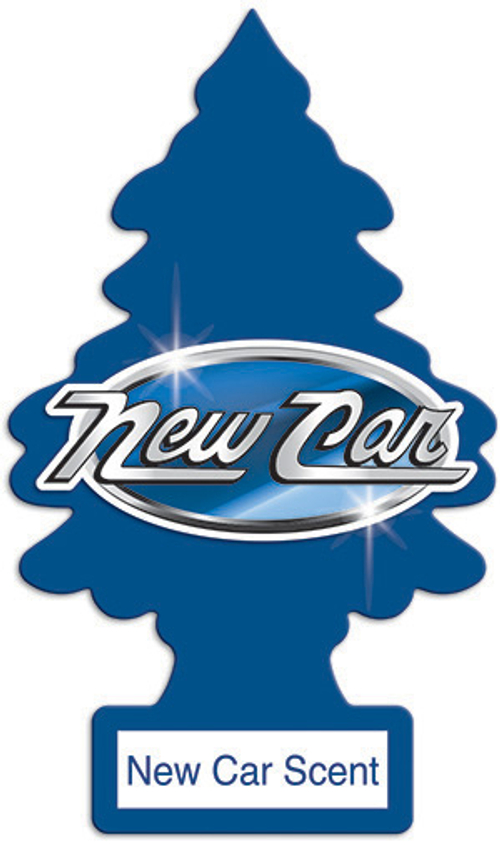 LITTLE TREES Ароматизатор ёлочка "Новый автомобиль" (New Car Scent)