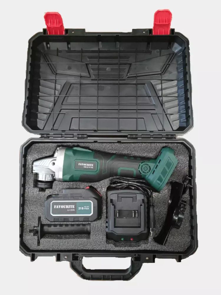 УШМ аккум FAVOURITE OBS 21 FG, 2/4 Ач, Li-ion 125 мм (без ЗУ и АКБ)