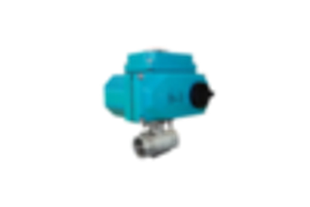 Кран шаровый муфтовый (2PC), AISI304 DN25 (1&quot;), с электроприводом AC 220V (С-01)