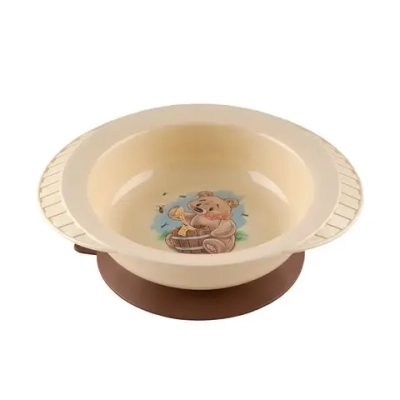 Тарелка детская на присосе Polly