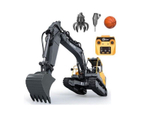 Радиоуправляемый экскаватор Double Eagle Volvo EC160E 1/16, 2.4G, все шестерни и система привода металл , 3 в 1 RTR , E598-003