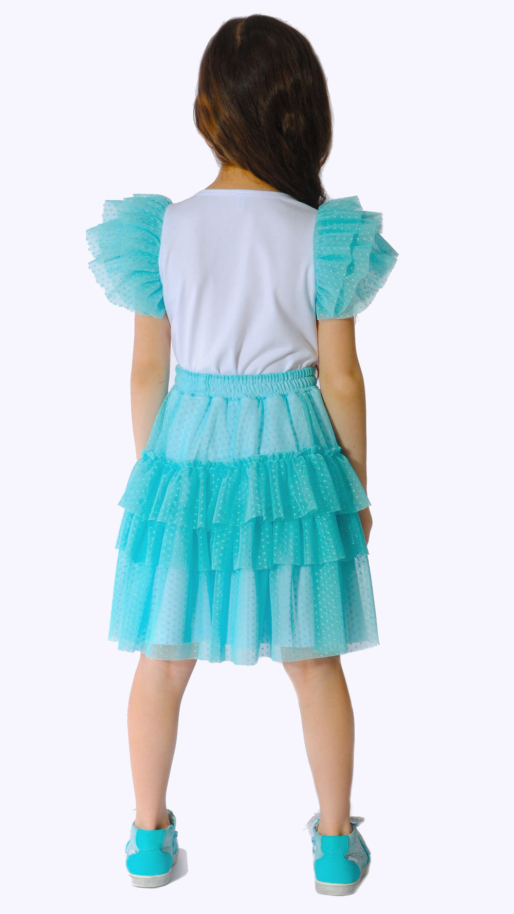 Комплект трикотажный для девочки 4-8 лет Fleur de Vie