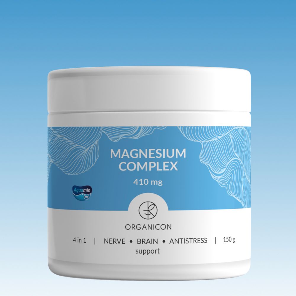 Liposomal Vitamins &quot;MAGNESIUM COMPLEX 4 in 1 комплекс 4 форм магния биоактивный магний Aquamin MG Soluble™   банка, 150 гр