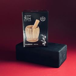 Lenardi 235-092 Ступка для специй 11см TROPICAL в под.уп.(х16)Бамбук