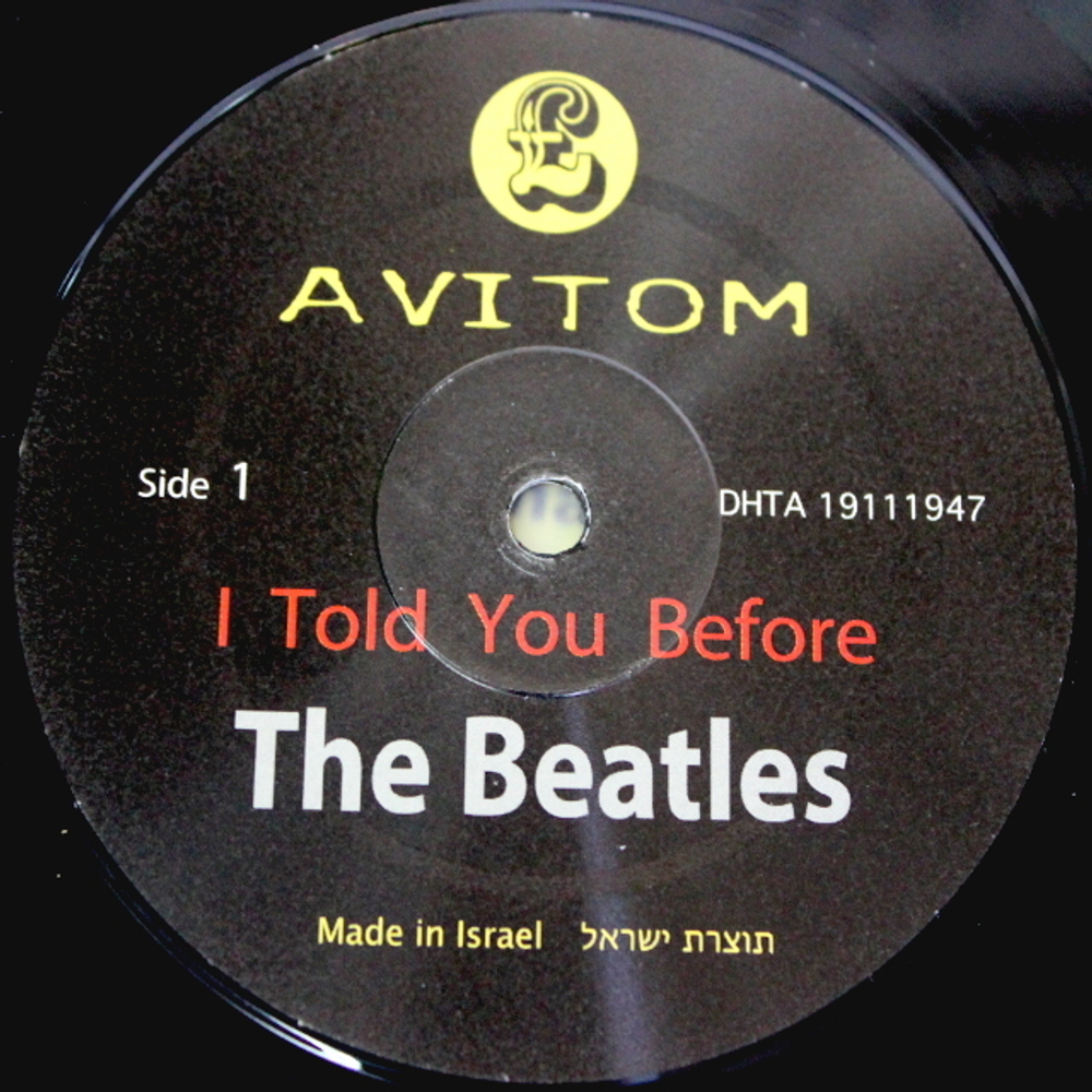 The Beatles / I Told You Before (LP)