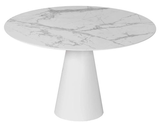 Стол Marvel 120 premium white gloss / white