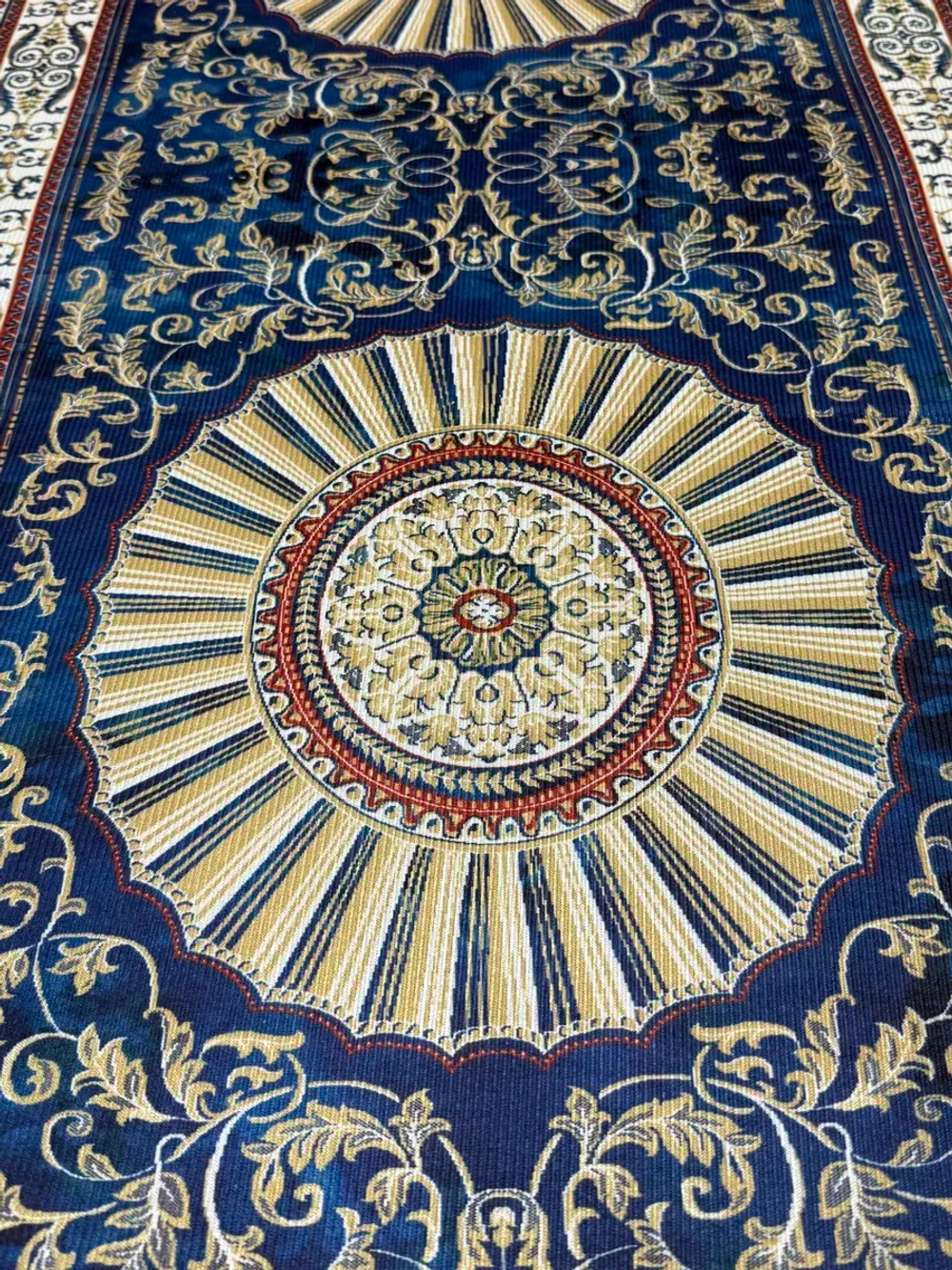 Прямоугольный безворсовый ковер 60х150 для дома