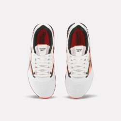 Кроссовки женские Reebok Nano X4 (Бело-Оранжевые)