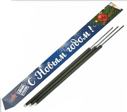 ТР171 Свеча бенгальская 300 треугольная