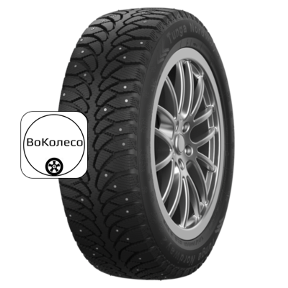 185/65R14 86Q Nordway 2 PW-5 TL (шип.) Tunga