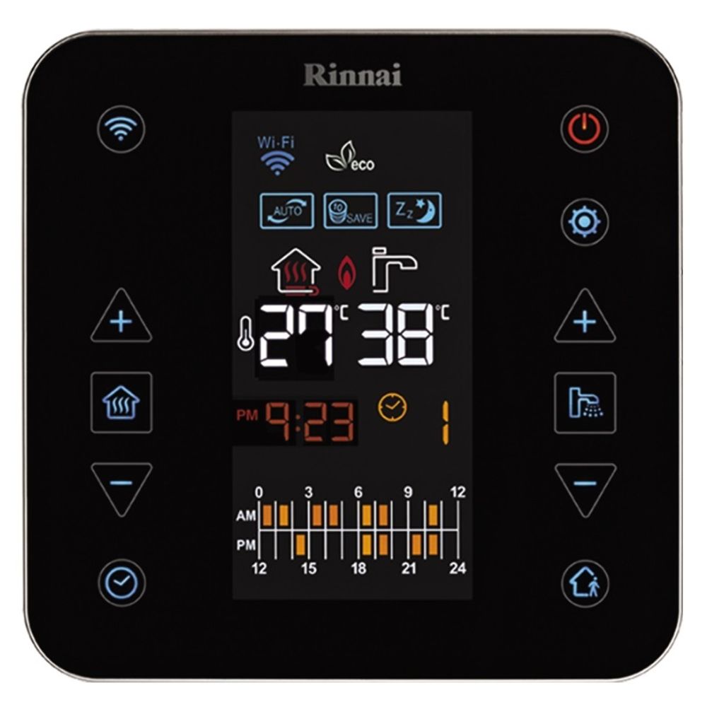 Пульт управления Rinnai Smart WI-FI | WF-100B-RU (арт.498900030) Черный.