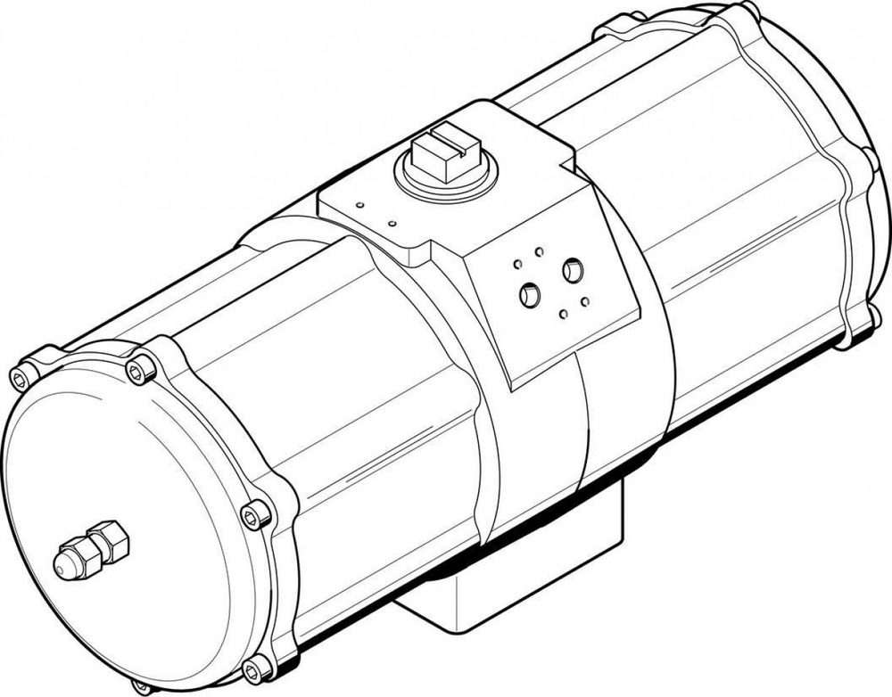 DAPS-3840-090-R-F16 Неполноповоротный привод