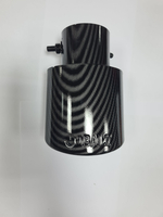 Насадка на глушитель с надписью COBALT тёмная тюнинг