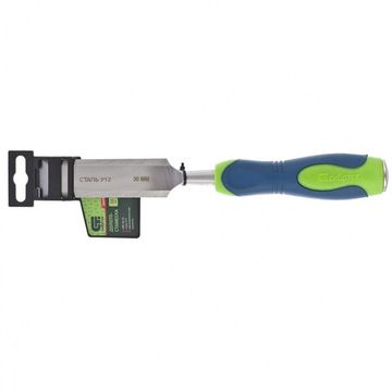 Долото-стамеска, 30мм, двухкомпонентная рукоятка Сибртех 24495