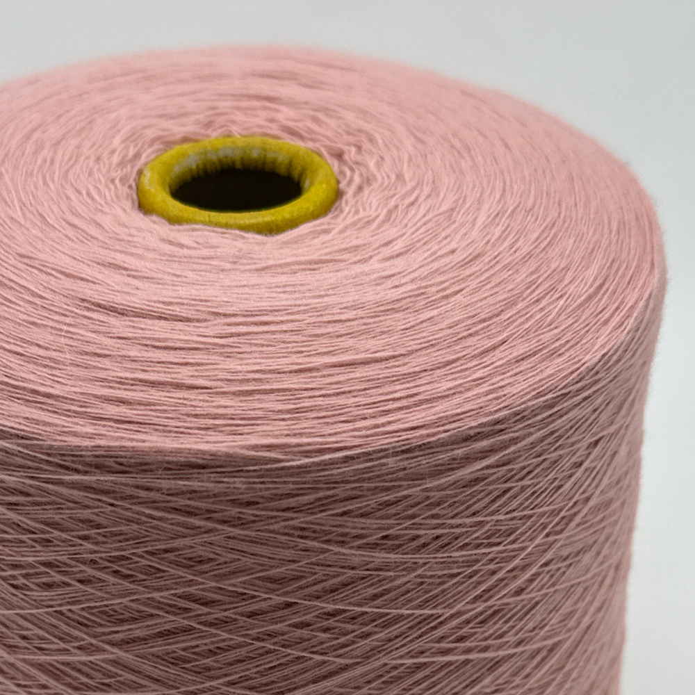 Пряжа Zegna Baruffa Supergeelong 1/15 (100% мериносовая шерсть кардная), 1500м/100гр, пудрово-розовый