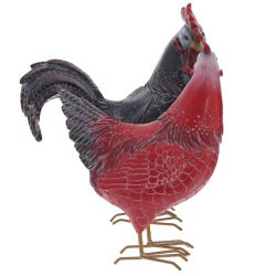 GAEM Фигурка декоративная "Петух с курицей", L15,5 W15,5 H20,5 см