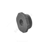 Заглушка (пробка) проходная 1 1/4"x3/4" левая резьба для чугунных радиаторов QLCX
