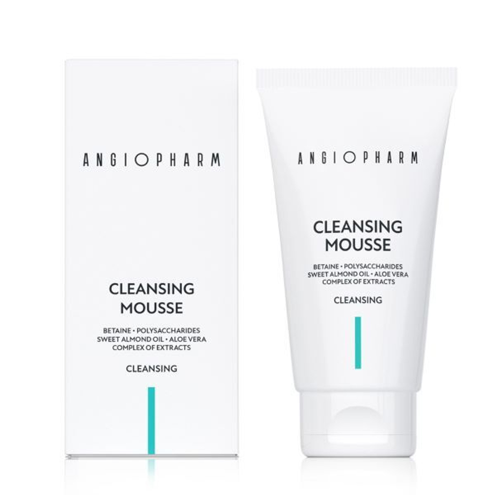 ANGIOPHARM ОЧИЩАЮЩИЙ МУСС, 150 МЛ | CLEANSING MOUSSE