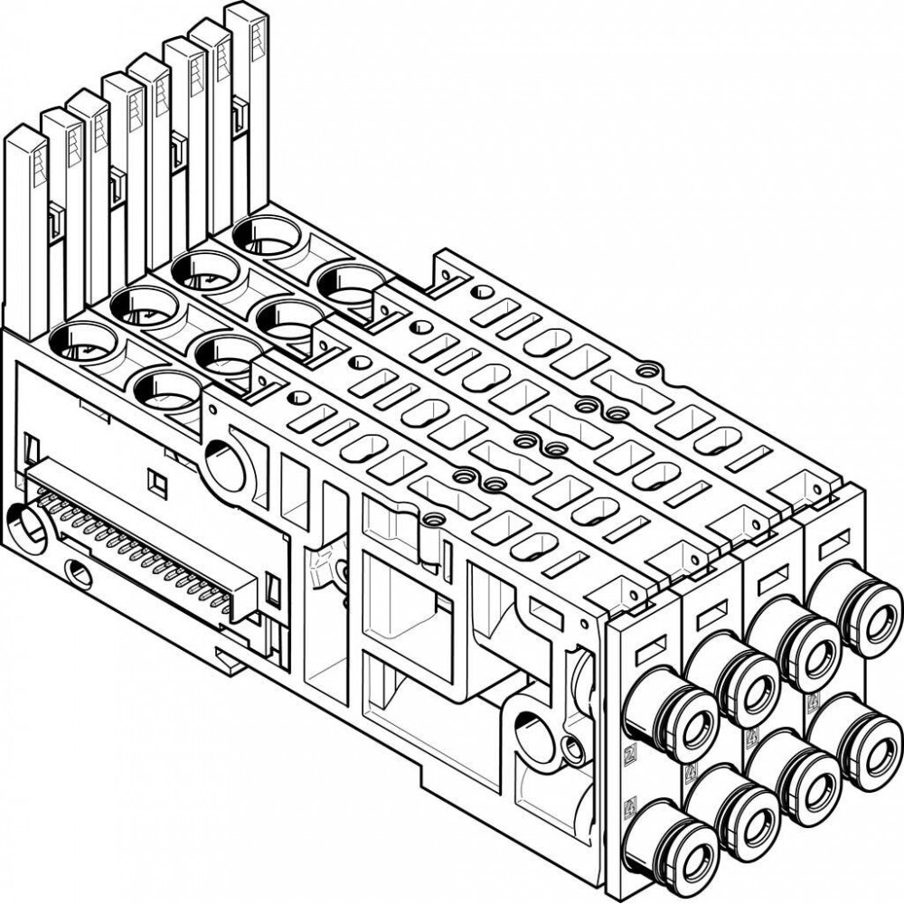 VMPAL-AP-4X10-QS4-1 Монтажная плита