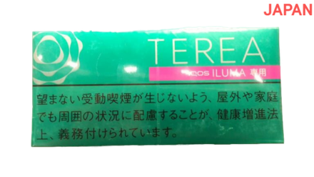 Terea Menthol - табак с ментолом - Япония (блок - 10 пачек)