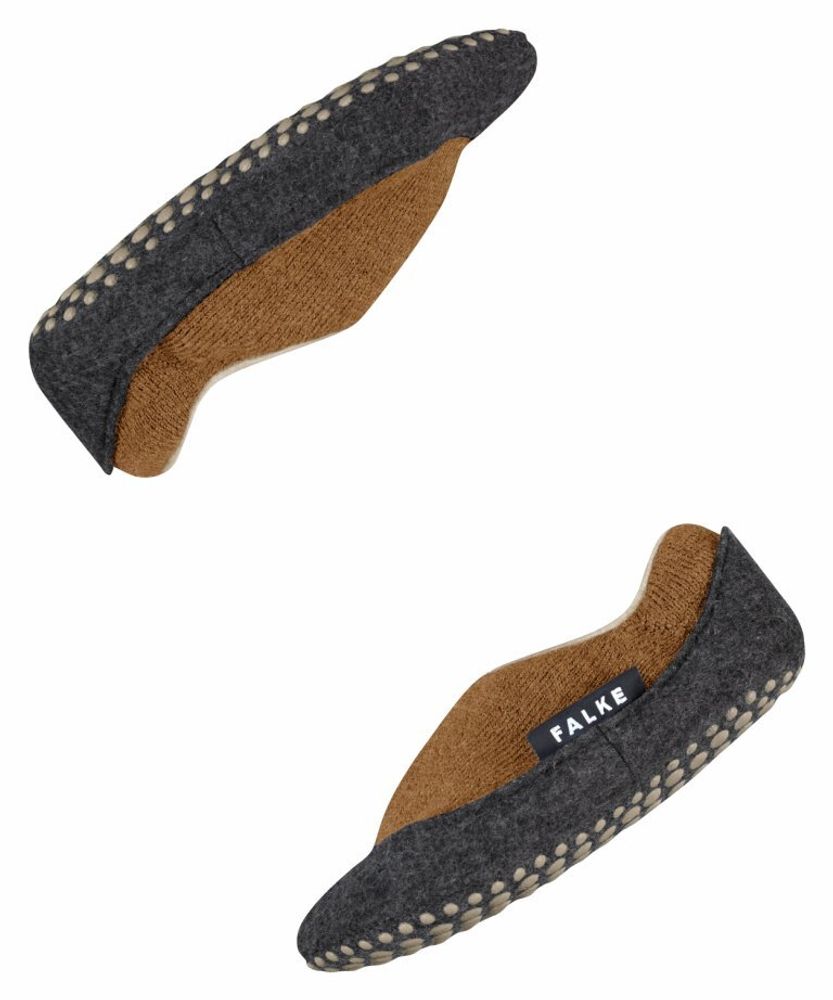 Носки Cosy Slipper FALKE коричневый/серый