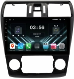 Магнитола для Subaru Levorg 1 VM 2014-2017 (без штатной камеры ЗВ, рамка большая) - FarCar DX9-9645F2A монитор 9" IPS на Android 13, 4+64Гб, CarPlay