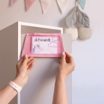 Кармашки в садик 83х24 Единорог (розовый)