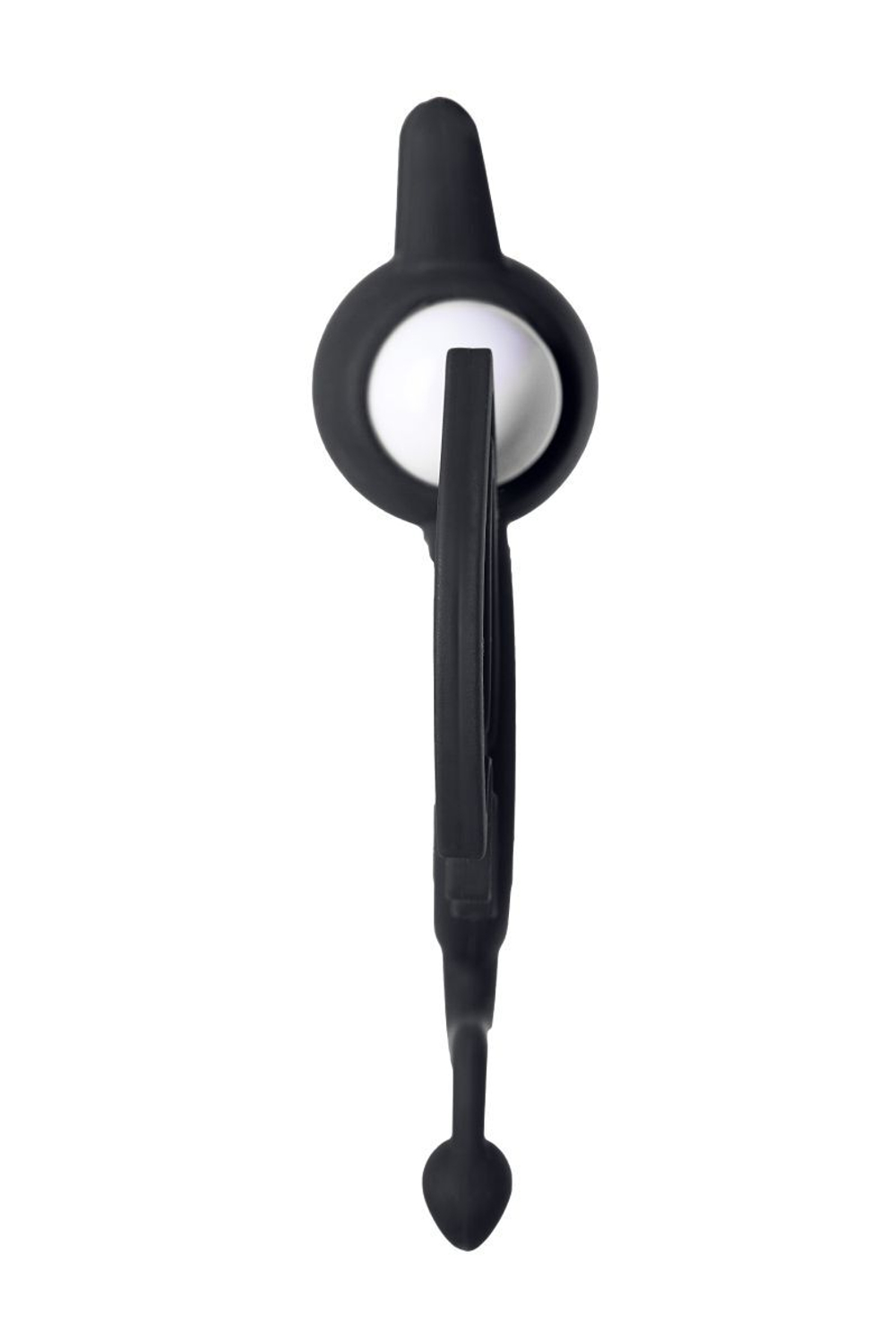 Черное эрекционное кольцо на пенис JOS COCKY DEVIL (Цвет: черный)