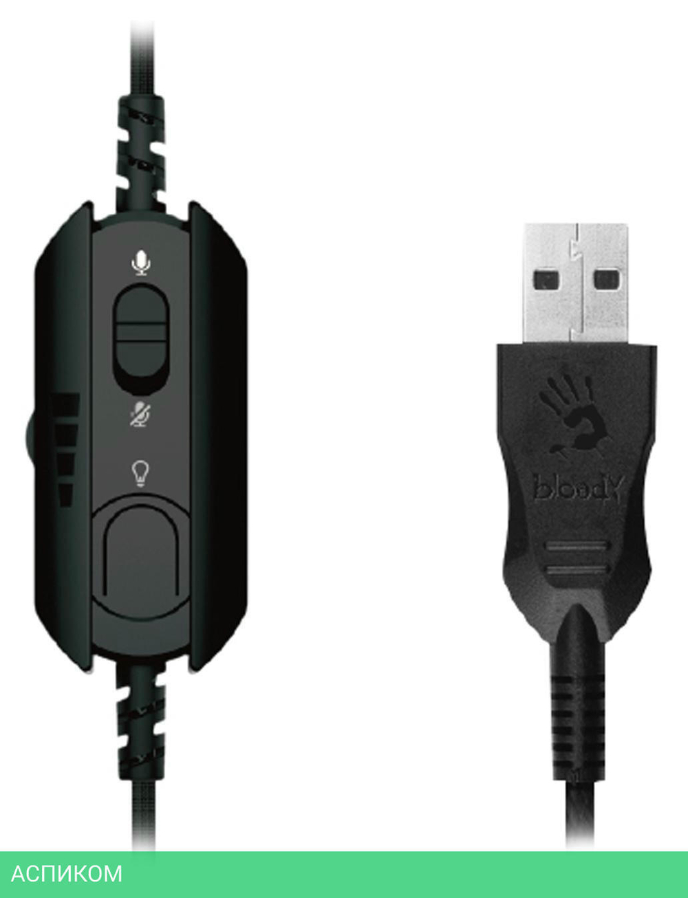 Наушники A4Tech Bloody G573 черный